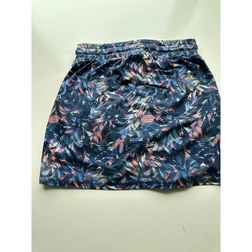 Freedom Trail by Kyodan‎ Skort Blue Tropical Print Activewear XS Workout